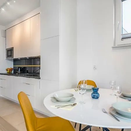 Апартаменты Hvile 104 Tre Mare - Prywatne Miejsce Parkingowe Гданьск