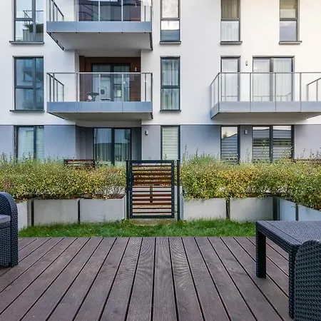 Hvile 104 Tre Mare - Prywatne Miejsce Parkingowe アパート グダニスク